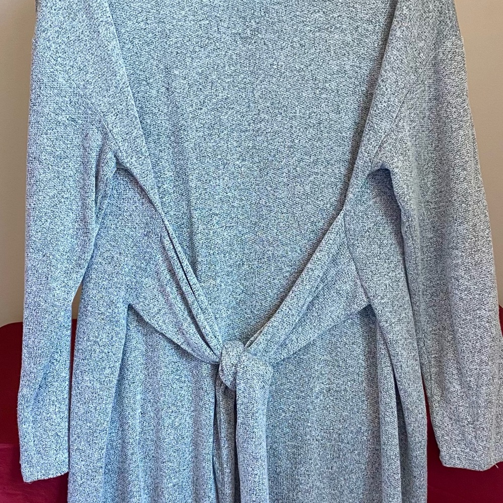 Gilli Heather Gray Knit Dress